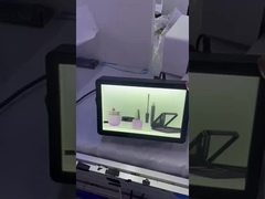 कस्टम आकार पारदर्शी एलसीडी डिस्प्ले कूलर 4000 1 कंट्रास्ट अनुपात एचडीएमआई वीजीए यूएसबी इंटरफ़ेस 120W