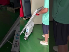 43 एलसीडी पोर्टेबल विज्ञापन स्क्रीन डिस्प्ले सिग्नलिंग बैटरी संचालित चल कियोस्क टोटेम पोर्टेबल डिग