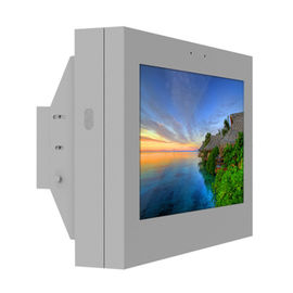 55 Inch Outdoor Digital Kiosk , Waterproof Ip55 Wall Mount Lcd Display