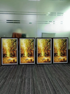 32 /43/55 Inch Wall Mounted Digital Signage Wooden Frame
