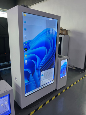 21.5/32/55/86 Inch Transparent LCD Display Box With Interactive Touch Screen Hologram Boxes
