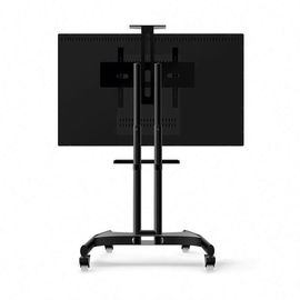 55-86 Inch Wall Mounted Digital Signage Black Shell For Teaching / Meeting