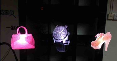 Small Led Hologram Fan , 50cm 3d Hologram Fan Wifi Version For Indoor